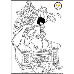 Dibujo para colorear: The Jungle Book (Películas de animación) #130199 - Dibujos para Colorear e Imprimir Gratis