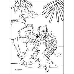 Dibujo para colorear: The Jungle Book (Películas de animación) #130250 - Dibujos para Colorear e Imprimir Gratis