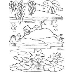 Dibujo para colorear: The Jungle Book (Películas de animación) #130287 - Dibujos para Colorear e Imprimir Gratis