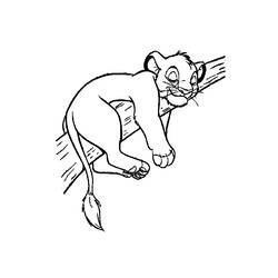 Dibujo para colorear: The Lion King (Películas de animación) #73614 - Dibujos para Colorear e Imprimir Gratis