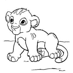 Dibujo para colorear: The Lion King (Películas de animación) #73634 - Dibujos para Colorear e Imprimir Gratis