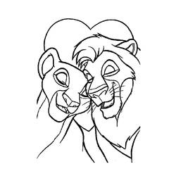 Dibujo para colorear: The Lion King (Películas de animación) #73655 - Dibujos para Colorear e Imprimir Gratis
