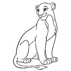 Dibujo para colorear: The Lion King (Películas de animación) #73710 - Dibujos para Colorear e Imprimir Gratis