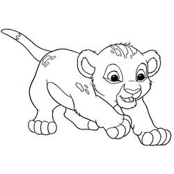 Dibujo para colorear: The Lion King (Películas de animación) #73711 - Dibujos para Colorear e Imprimir Gratis