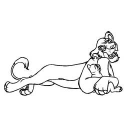 Dibujo para colorear: The Lion King (Películas de animación) #73742 - Dibujos para Colorear e Imprimir Gratis