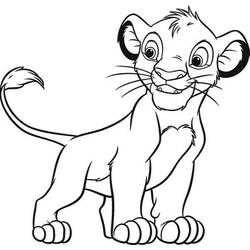 Dibujo para colorear: The Lion King (Películas de animación) #73771 - Dibujos para Colorear e Imprimir Gratis