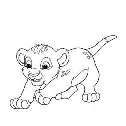 Dibujo para colorear: The Lion King (Películas de animación) #73828 - Dibujos para Colorear e Imprimir Gratis