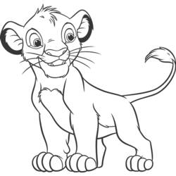 Dibujo para colorear: The Lion King (Películas de animación) #73857 - Dibujos para Colorear e Imprimir Gratis