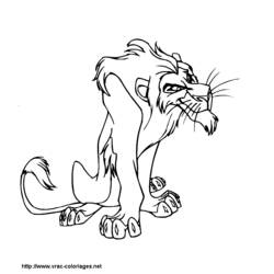 Dibujo para colorear: The Lion King (Películas de animación) #73884 - Dibujos para Colorear e Imprimir Gratis
