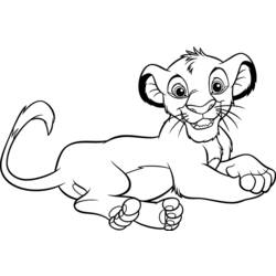 Dibujo para colorear: The Lion King (Películas de animación) #73894 - Dibujos para Colorear e Imprimir Gratis