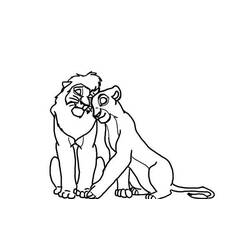 Dibujo para colorear: The Lion King (Películas de animación) #73910 - Dibujos para Colorear e Imprimir Gratis