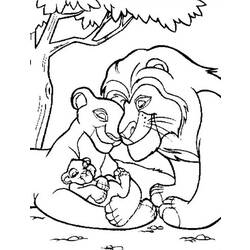 Dibujo para colorear: The Lion King (Películas de animación) #74004 - Dibujos para Colorear e Imprimir Gratis