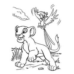 Dibujo para colorear: The Lion King (Películas de animación) #74011 - Dibujos para Colorear e Imprimir Gratis