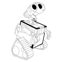 Dibujo para colorear: Wall-E (Películas de animación) #131995 - Dibujos para Colorear e Imprimir Gratis