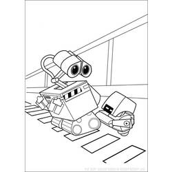 Dibujo para colorear: Wall-E (Películas de animación) #131999 - Dibujos para Colorear e Imprimir Gratis