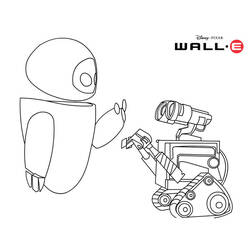 Dibujo para colorear: Wall-E (Películas de animación) #132030 - Dibujos para Colorear e Imprimir Gratis