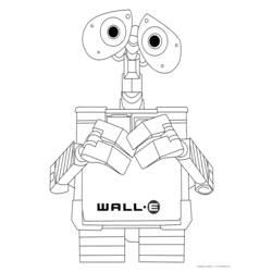 Dibujo para colorear: Wall-E (Películas de animación) #132119 - Dibujos para Colorear e Imprimir Gratis