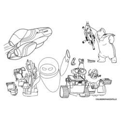 Dibujo para colorear: Wall-E (Películas de animación) #132126 - Dibujos para Colorear e Imprimir Gratis