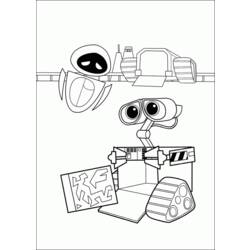 Dibujo para colorear: Wall-E (Películas de animación) #132188 - Dibujos para Colorear e Imprimir Gratis