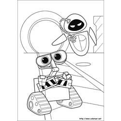 Dibujo para colorear: Wall-E (Películas de animación) #132219 - Dibujos para Colorear e Imprimir Gratis
