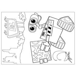 Dibujo para colorear: Wall-E (Películas de animación) #132224 - Dibujos para Colorear e Imprimir Gratis