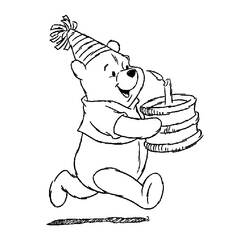 Dibujo para colorear: Winnie the Pooh (Películas de animación) #28605 - Dibujos para Colorear e Imprimir Gratis