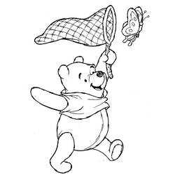Dibujo para colorear: Winnie the Pooh (Películas de animación) #28615 - Dibujos para Colorear e Imprimir Gratis