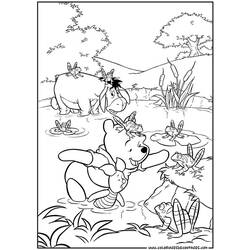 Dibujo para colorear: Winnie the Pooh (Películas de animación) #28636 - Dibujos para Colorear e Imprimir Gratis