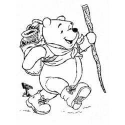 Dibujo para colorear: Winnie the Pooh (Películas de animación) #28640 - Dibujos para Colorear e Imprimir Gratis