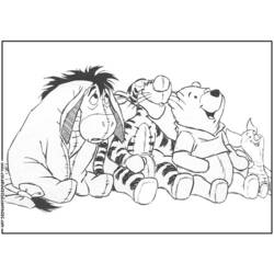 Dibujo para colorear: Winnie the Pooh (Películas de animación) #28649 - Dibujos para Colorear e Imprimir Gratis