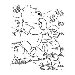 Dibujo para colorear: Winnie the Pooh (Películas de animación) #28651 - Dibujos para Colorear e Imprimir Gratis