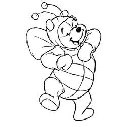 Dibujo para colorear: Winnie the Pooh (Películas de animación) #28654 - Dibujos para Colorear e Imprimir Gratis