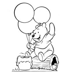 Dibujo para colorear: Winnie the Pooh (Películas de animación) #28668 - Dibujos para Colorear e Imprimir Gratis