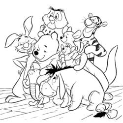 Dibujo para colorear: Winnie the Pooh (Películas de animación) #28671 - Dibujos para Colorear e Imprimir Gratis