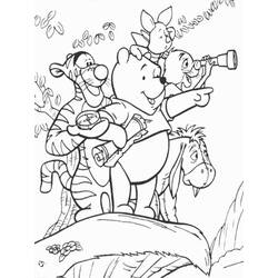 Dibujo para colorear: Winnie the Pooh (Películas de animación) #28740 - Dibujos para Colorear e Imprimir Gratis