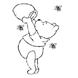 Dibujo para colorear: Winnie the Pooh (Películas de animación) #28760 - Dibujos para Colorear e Imprimir Gratis