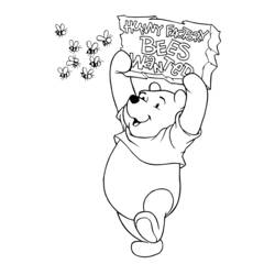 Dibujo para colorear: Winnie the Pooh (Películas de animación) #28780 - Dibujos para Colorear e Imprimir Gratis