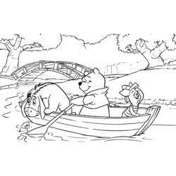 Dibujo para colorear: Winnie the Pooh (Películas de animación) #28801 - Dibujos para Colorear e Imprimir Gratis