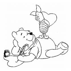 Dibujo para colorear: Winnie the Pooh (Películas de animación) #28836 - Dibujos para Colorear e Imprimir Gratis