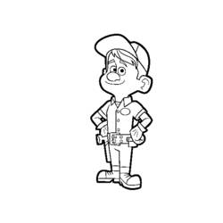 Dibujo para colorear: Wreck-It Ralph (Películas de animación) #130506 - Dibujos para Colorear e Imprimir Gratis