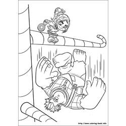 Dibujo para colorear: Wreck-It Ralph (Películas de animación) #130549 - Dibujos para Colorear e Imprimir Gratis