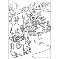 Dibujo para colorear: Wreck-It Ralph (Películas de animación) #130612 - Dibujos para Colorear e Imprimir Gratis
