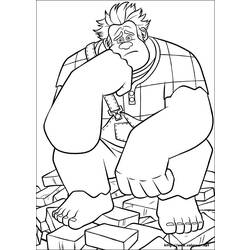 Dibujo para colorear: Wreck-It Ralph (Películas de animación) #130613 - Dibujos para Colorear e Imprimir Gratis