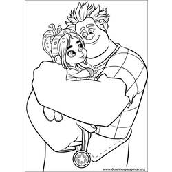 Dibujo para colorear: Wreck-It Ralph (Películas de animación) #130614 - Dibujos para Colorear e Imprimir Gratis