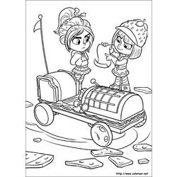 Dibujo para colorear: Wreck-It Ralph (Películas de animación) #130625 - Dibujos para Colorear e Imprimir Gratis