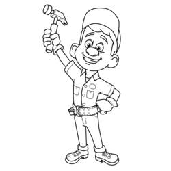 Dibujo para colorear: Wreck-It Ralph (Películas de animación) #130646 - Dibujos para Colorear e Imprimir Gratis