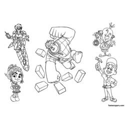 Dibujo para colorear: Wreck-It Ralph (Películas de animación) #130655 - Dibujos para Colorear e Imprimir Gratis