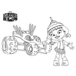 Dibujo para colorear: Wreck-It Ralph (Películas de animación) #130657 - Dibujos para Colorear e Imprimir Gratis