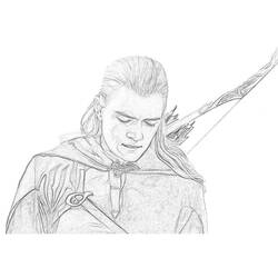 Dibujo para colorear: Lord of the Rings (Películas) #70011 - Dibujos para Colorear e Imprimir Gratis