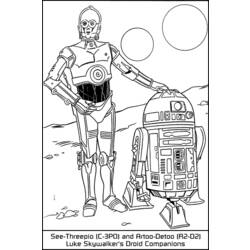Dibujo para colorear: Star Wars (Películas) #70598 - Dibujos para Colorear e Imprimir Gratis